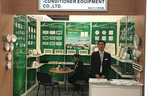 We have attended ISH show in Frankfurt,Germany(14th-18th,March,2017)