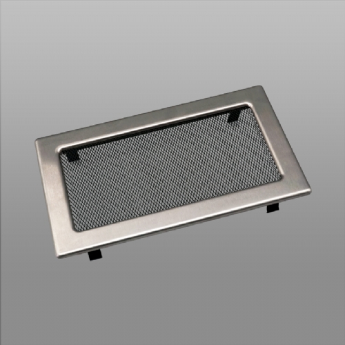 Fireplace grille -stainless steel brushed(FG-B-S)