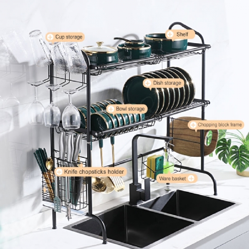 Multifunctional drainage rack