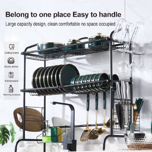 Multifunctional drainage rack