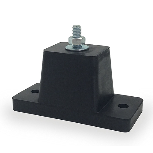 Anti-Vibration Shock Absorbing Rubber Mounting Bracket for Ductless Mini Spit Air Conditioner Condensers