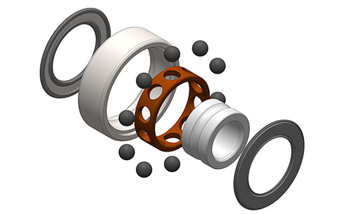 Spindle ball bearings from HQW
