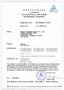 XLD-LED008 CE certification